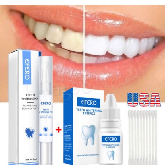 Intense Teeth Whitening Essence Serum Gel Oral Hygiene Dental Care Remove Plaque - Picture 1 of 13
